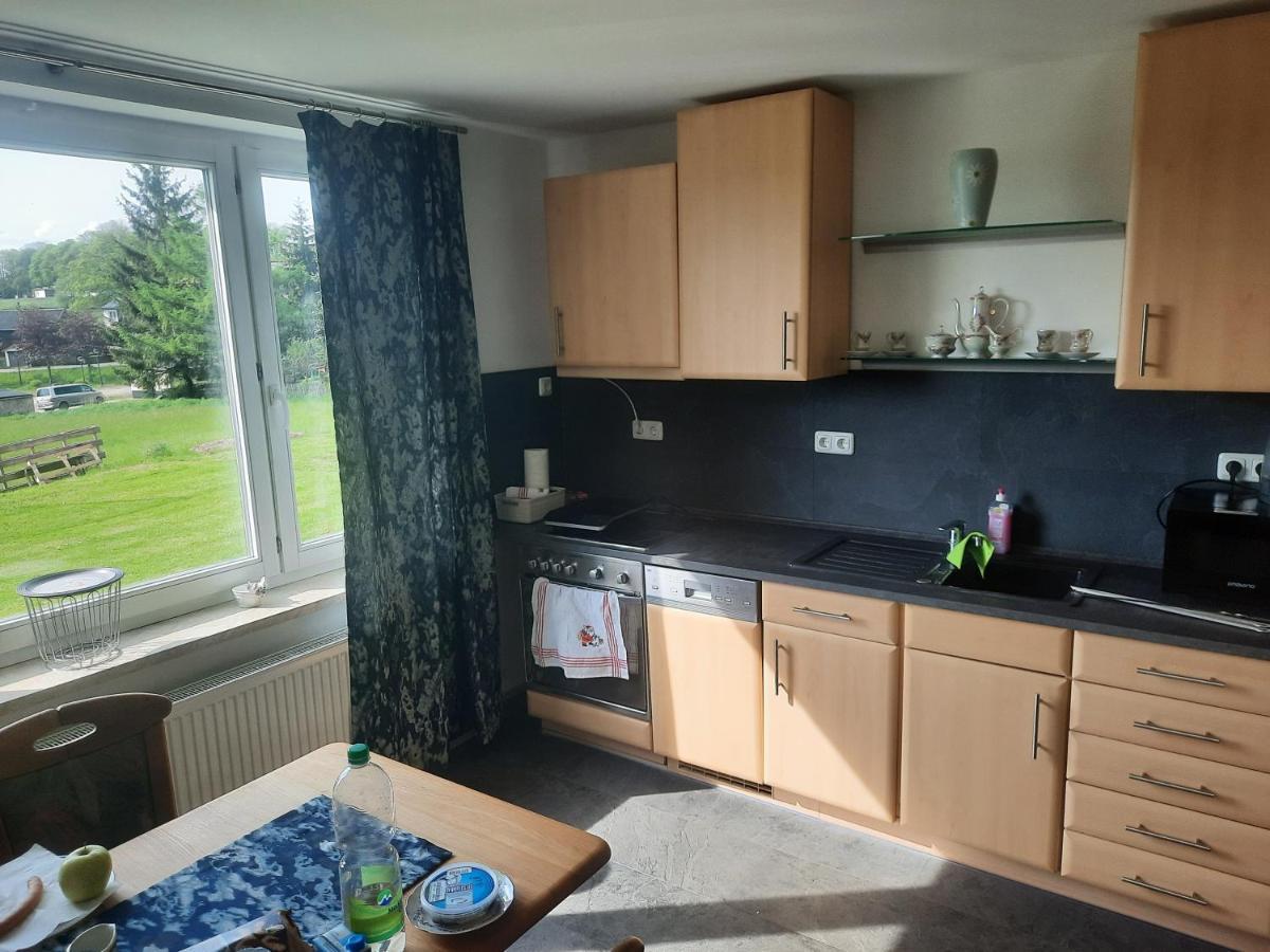 Ferienwohnung Wiesenblick In Seiffen Bagian luar foto