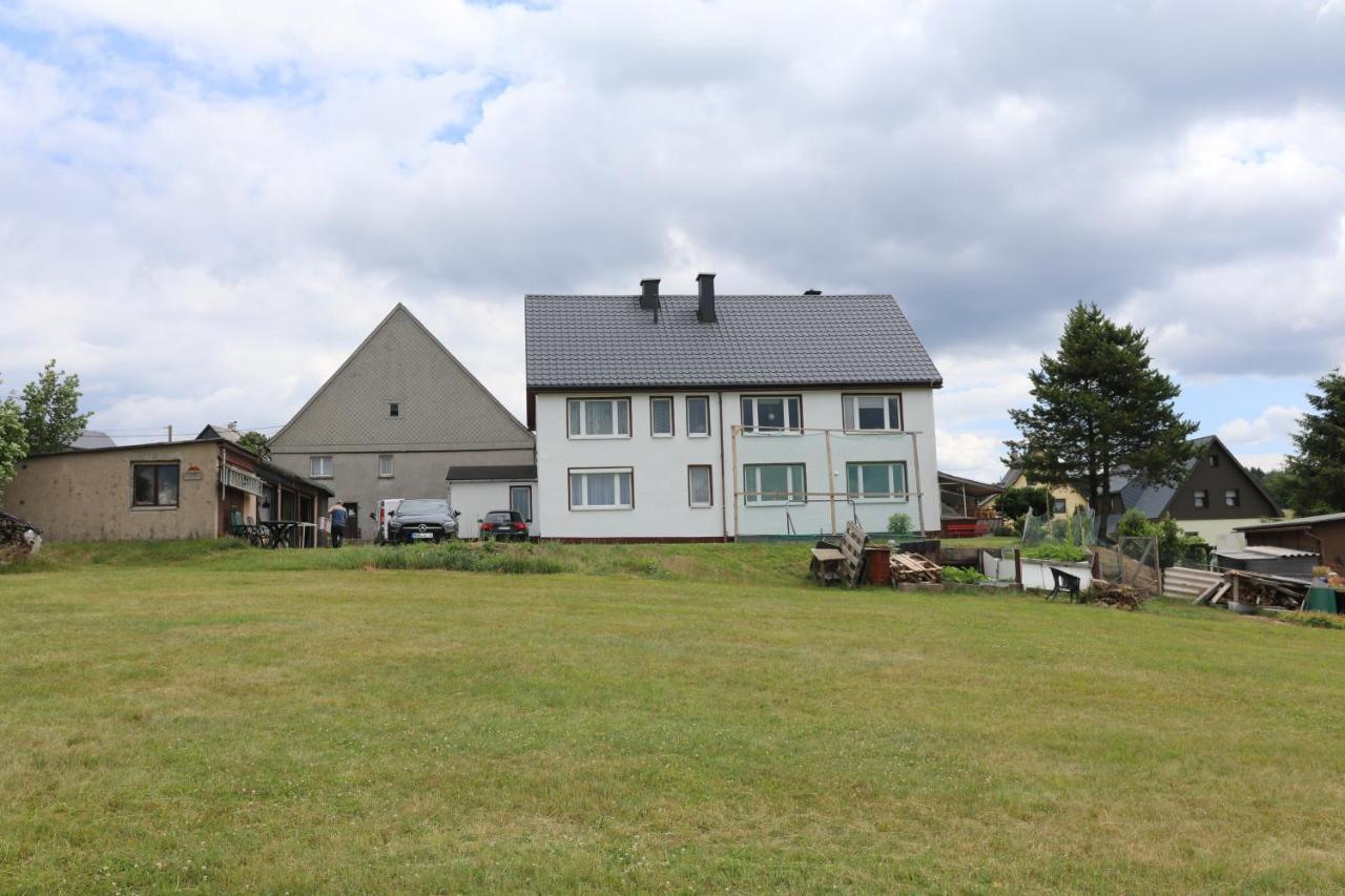 Ferienwohnung Wiesenblick In Seiffen Bagian luar foto