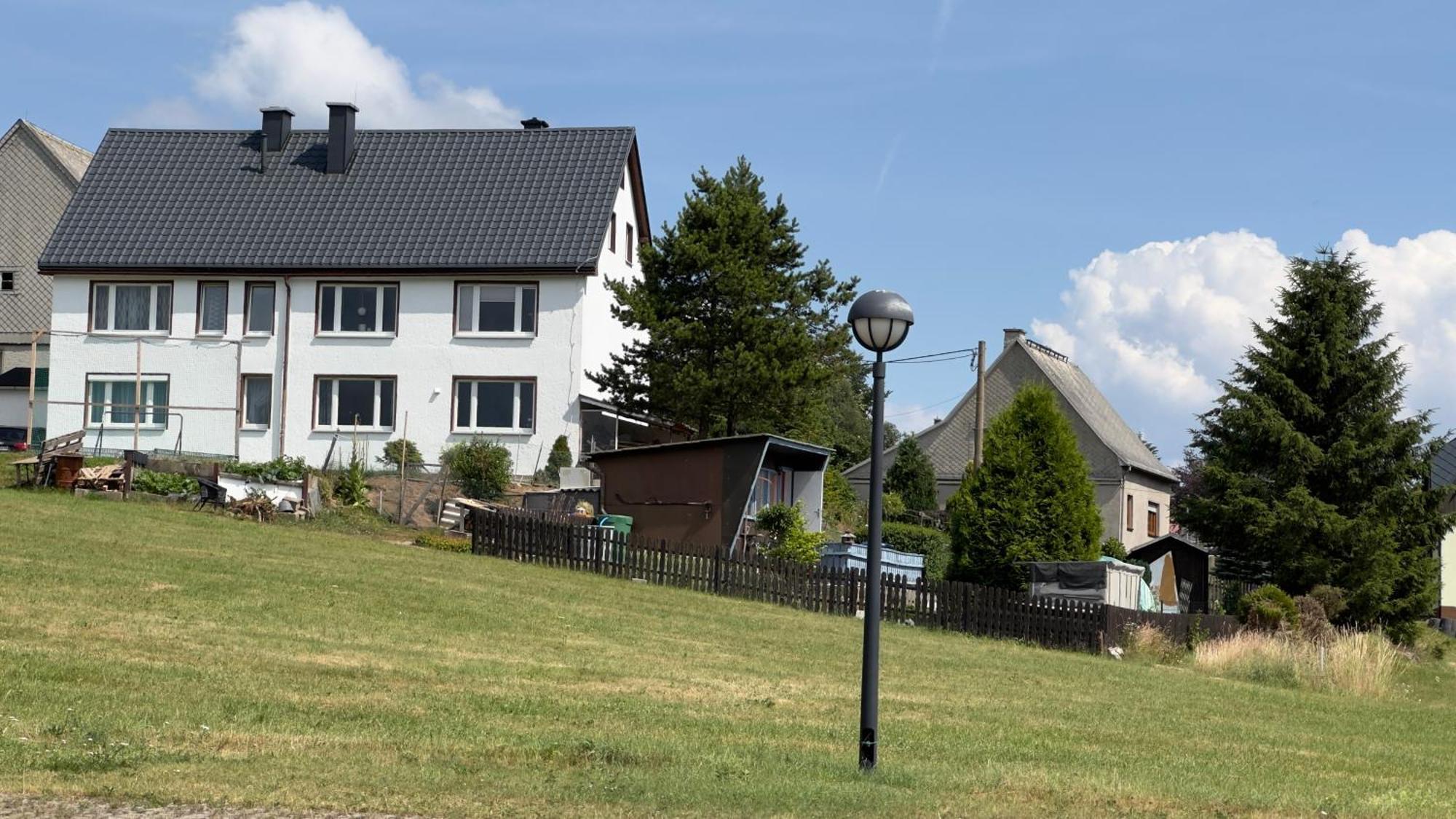 Ferienwohnung Wiesenblick In Seiffen Bagian luar foto