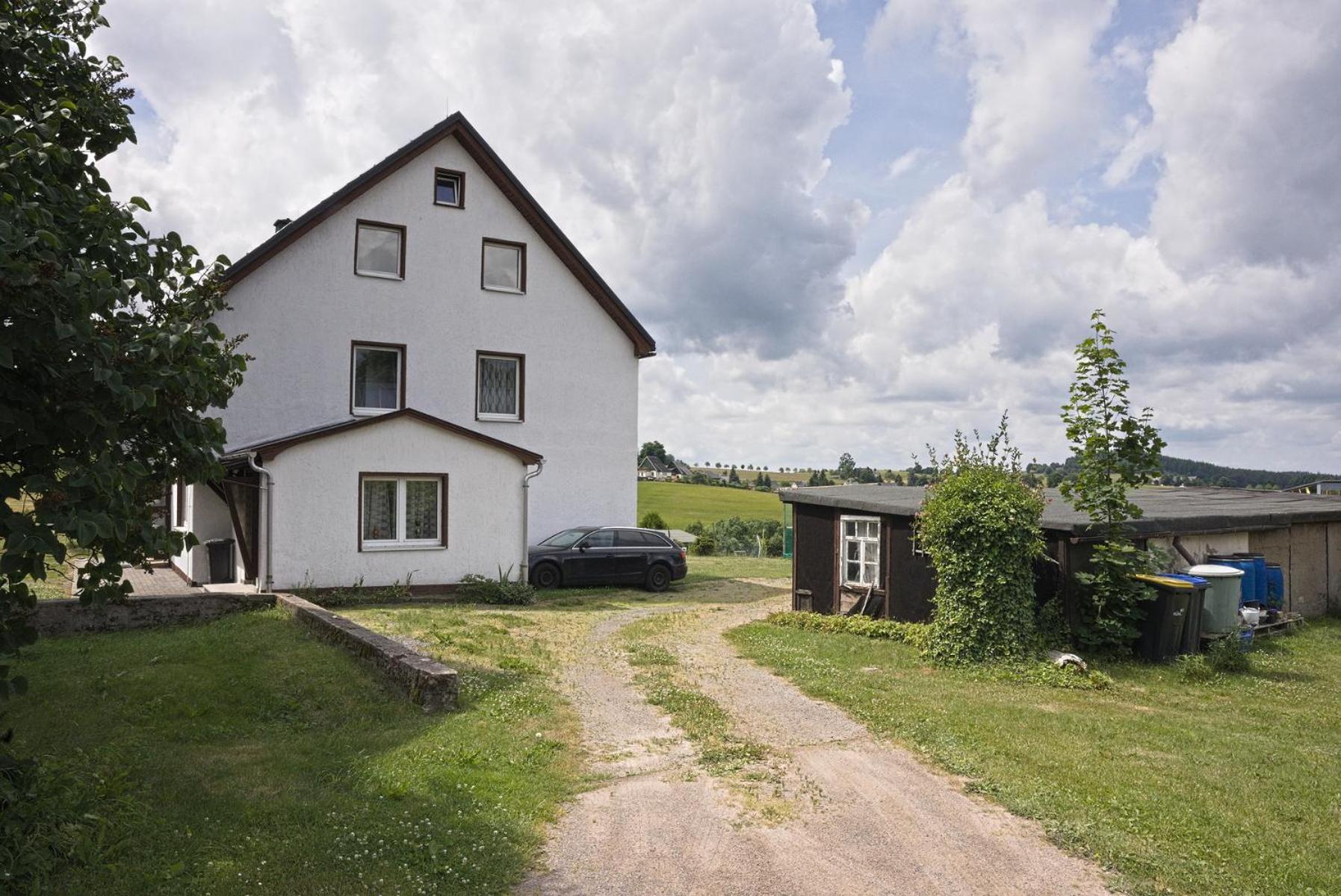 Ferienwohnung Wiesenblick In Seiffen Bagian luar foto